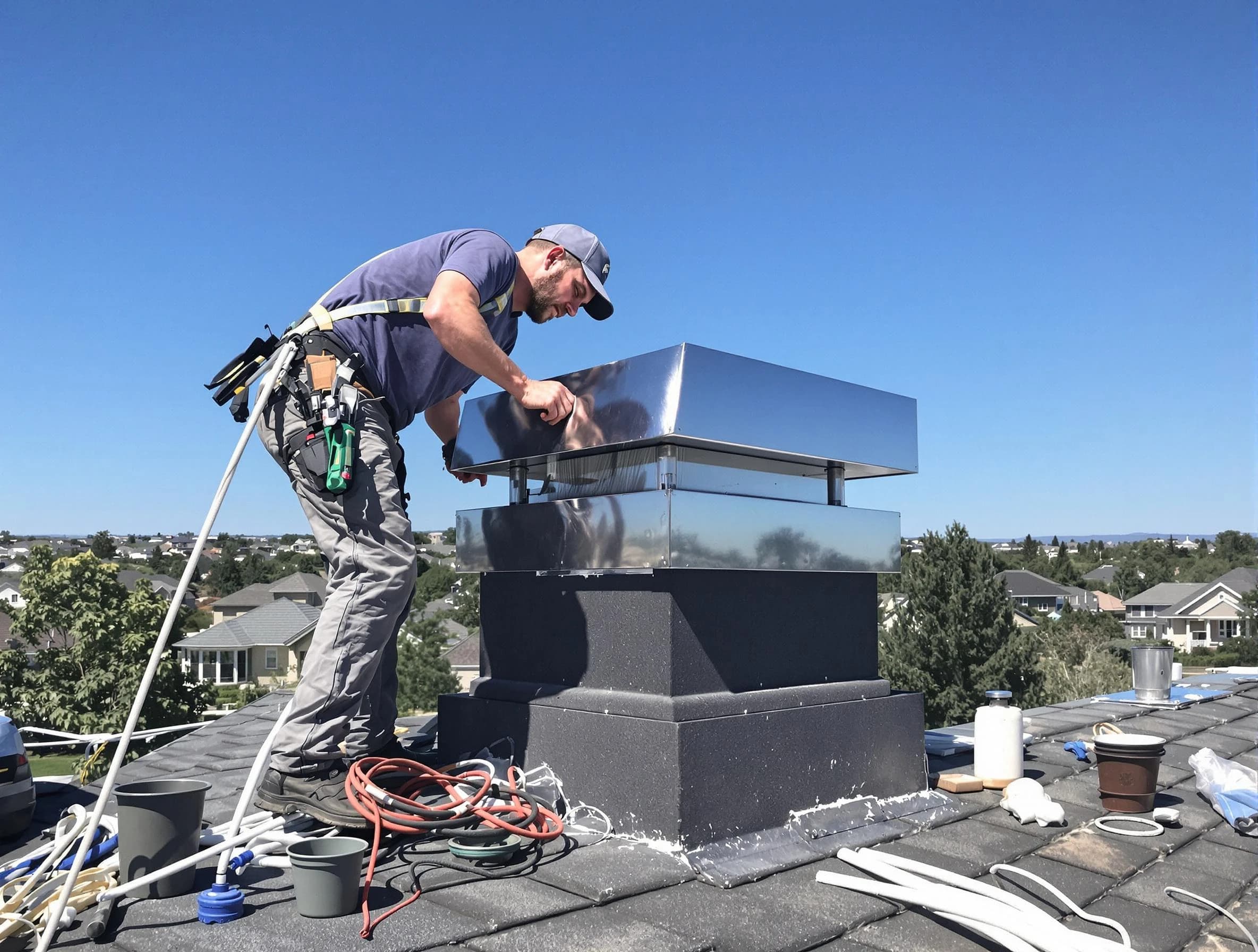 Chimney Cap Services service in Brighton, PA